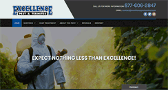 Desktop Screenshot of excellencepestcontrol.com